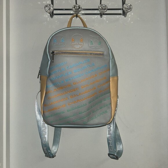 Loungefly x Pokemon Kanto Friends International Multi Color Mini Backpack - Picture 2 of 12